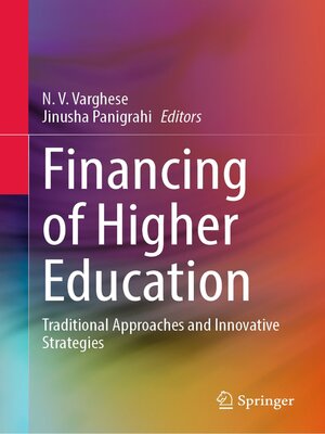 cover image of Financing of Higher Education